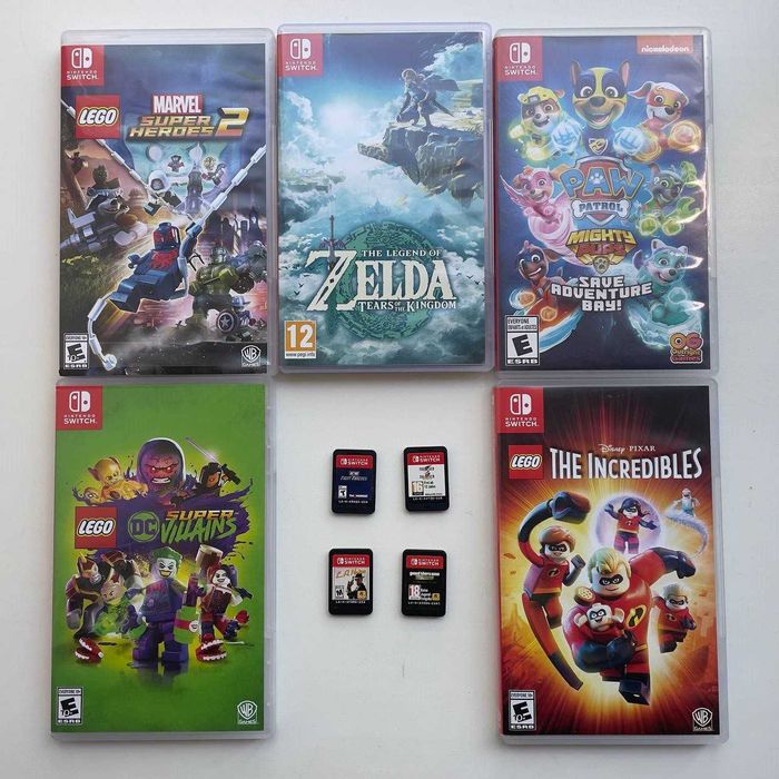 Ігри для Nintendo Switch картриджі