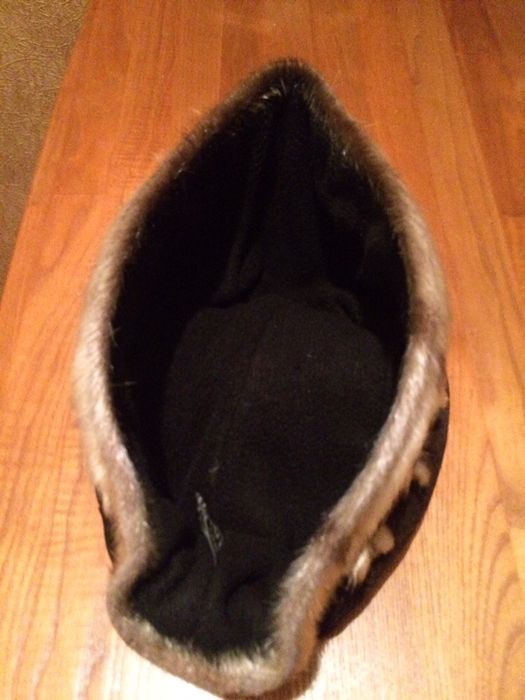 Шапка женская зимняя б/у