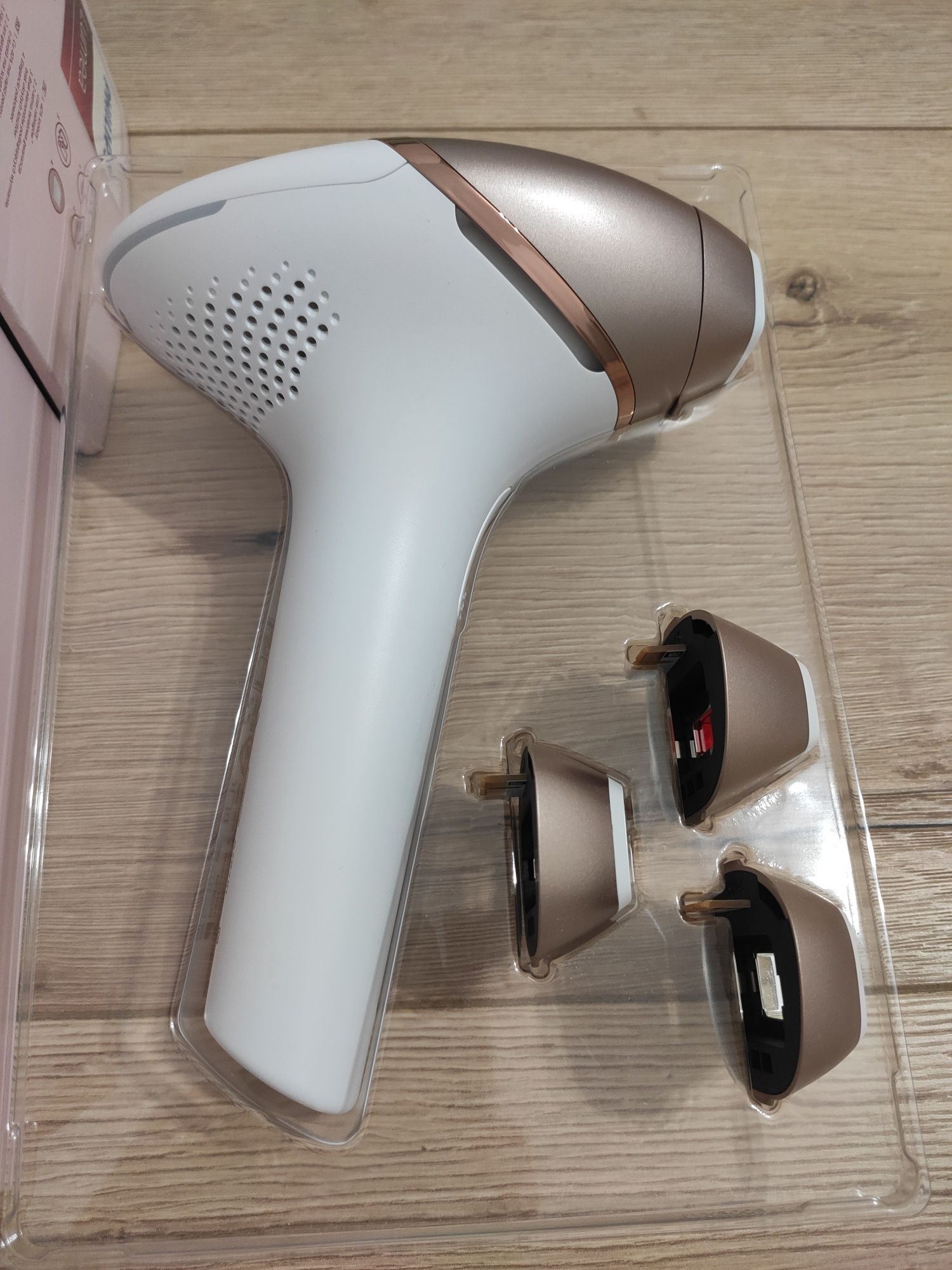 Philips bri956/00 lumea prestige depilator laserowy z 4 nakładkami