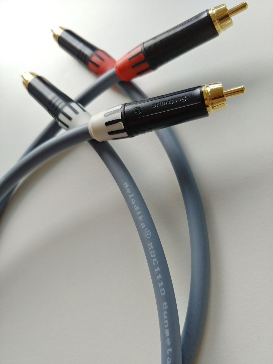 Melodika przewody rca 2x 0.5m mdc1110