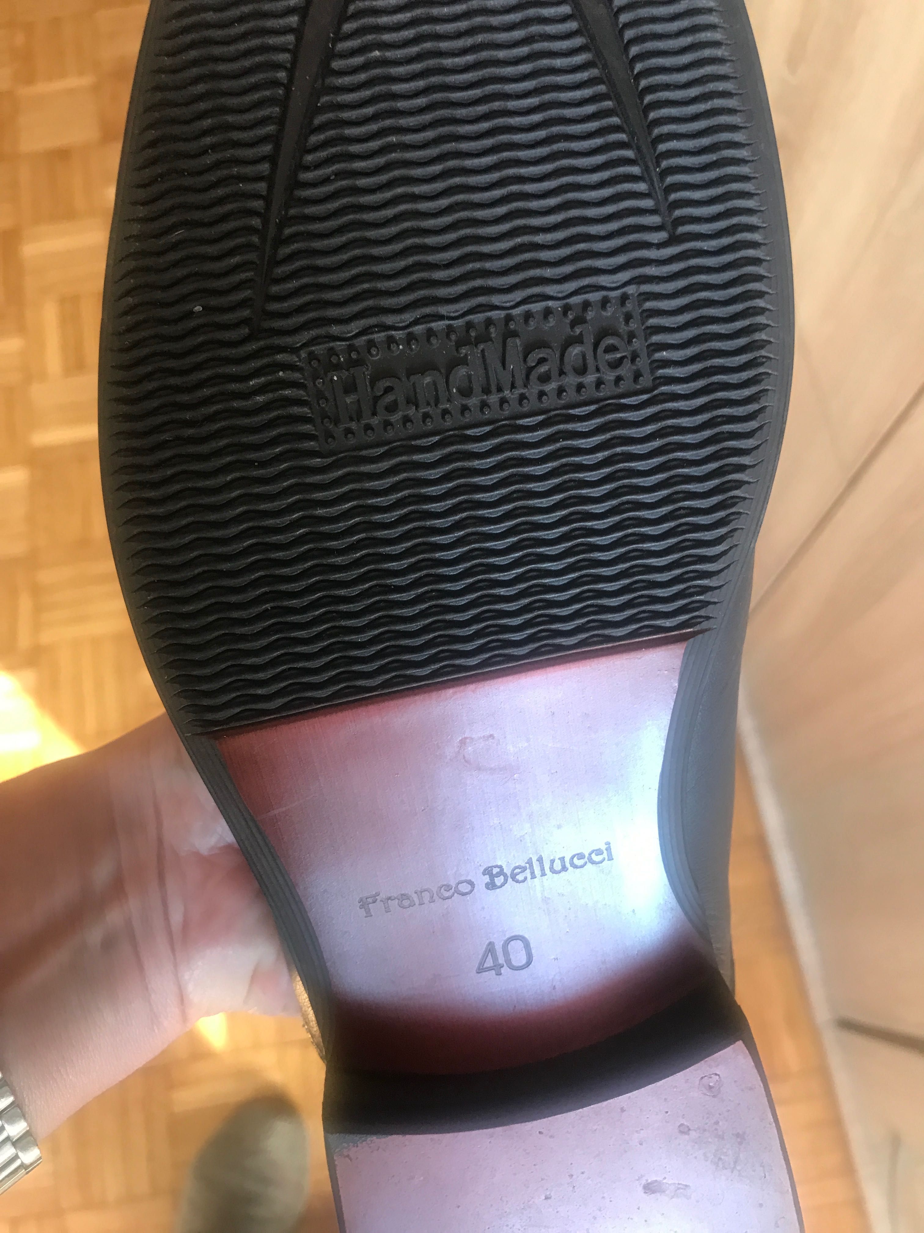 Buty męskie wizytowe firmy Franco Bellucci