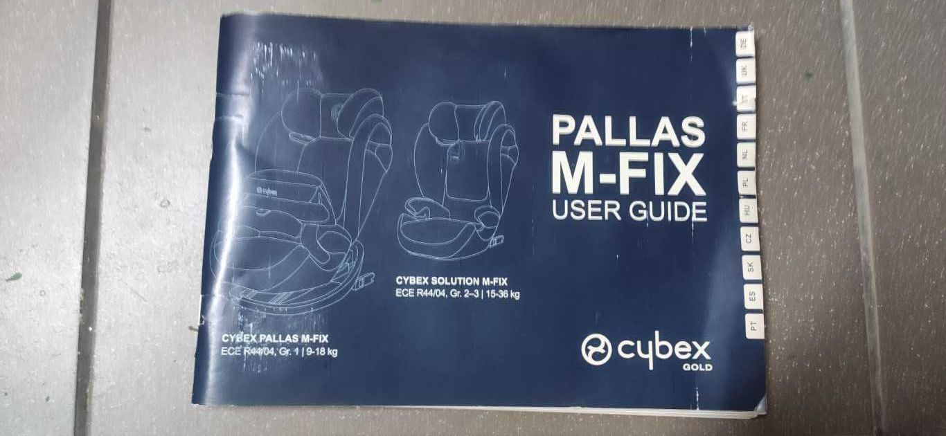 Conjunto cadeiras auto Cybex M-Fix GOLD Line