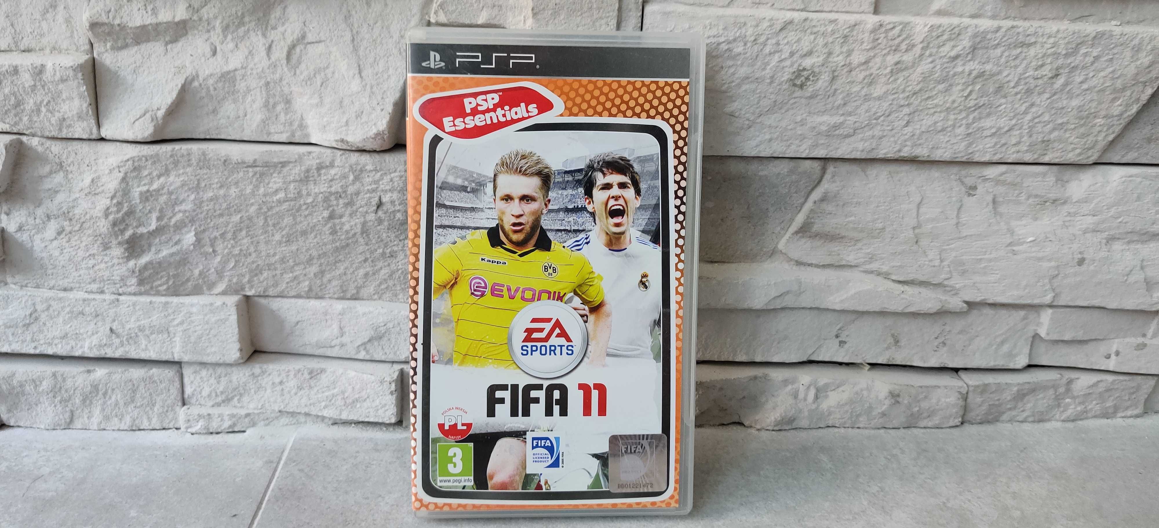 Fifa 11 PSP PL polskie wydanie + książeczka