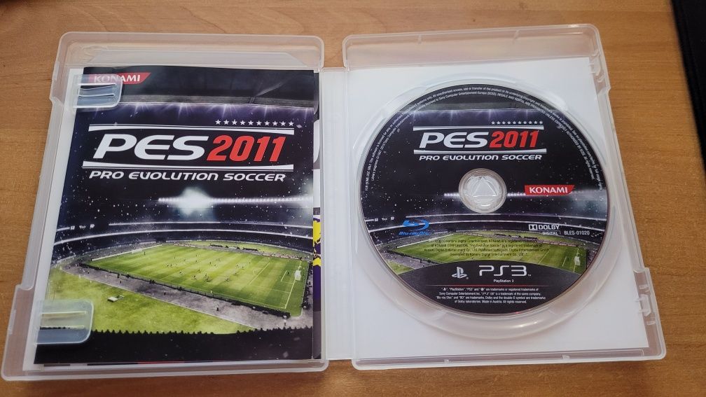 PES Pro Evolution Soccer 2011 PS3 PlayStation 3 Konami Gra