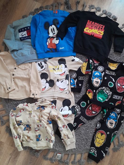 Paczka ubrań dla chłopca 110