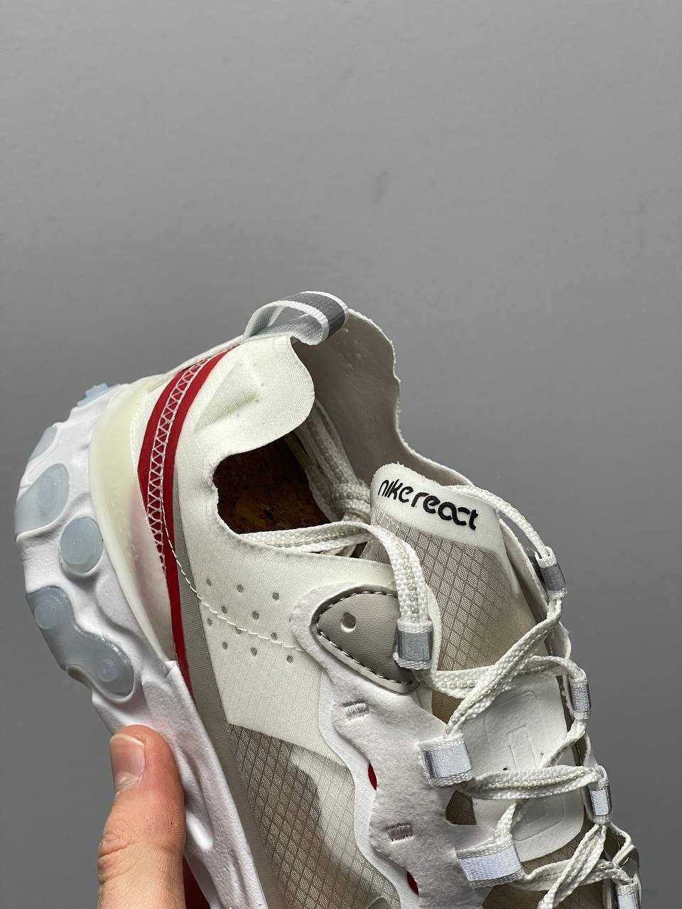 Жіночі кросівки Nike React Element 87’ White(літо)