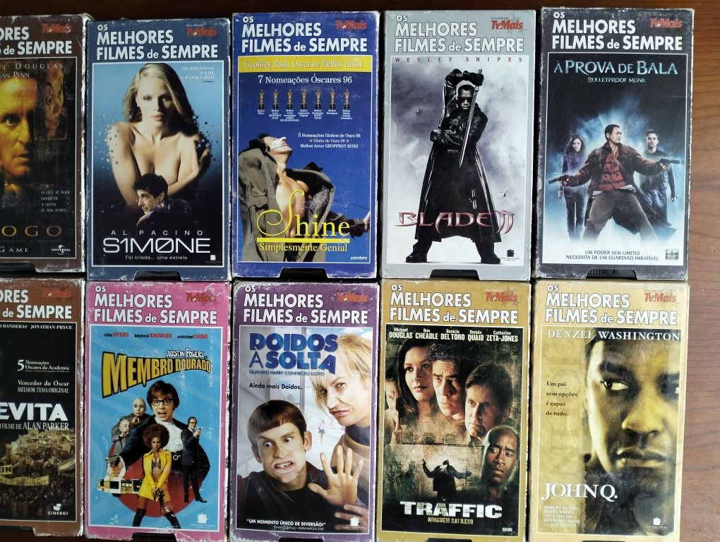 K7 VHS - filmes vários