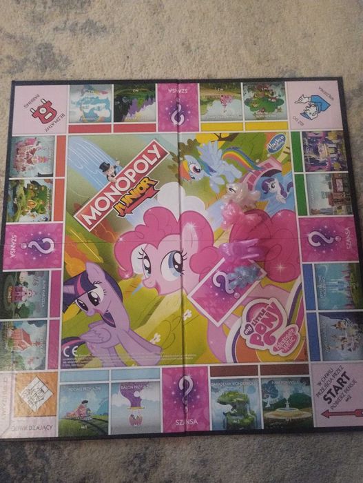 Gra MONOPOLY My little pony, kompletna, stan bardzo dobry