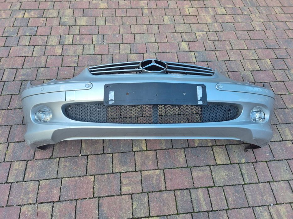 zderzak przod przedni grill kompletny mercedes sl r230