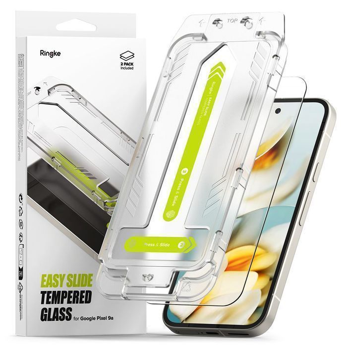 Szkło Hartowane Ringke Easy Slide 2-Pack Google Pixel 9A Clear