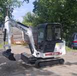 Minikoparka bobcat 2,8tony 01r 2lyzki transport