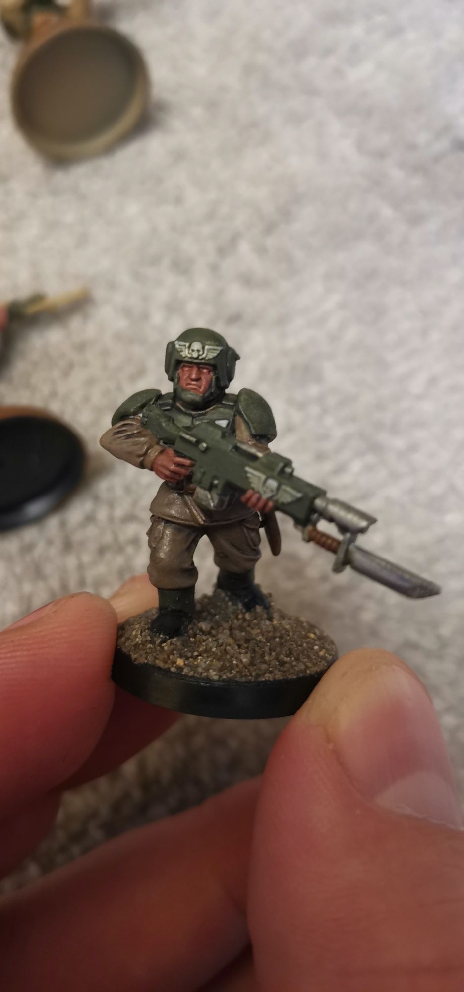 A - 11x Astra Militarum Cadian Shock Troops infantry Imperial Guard