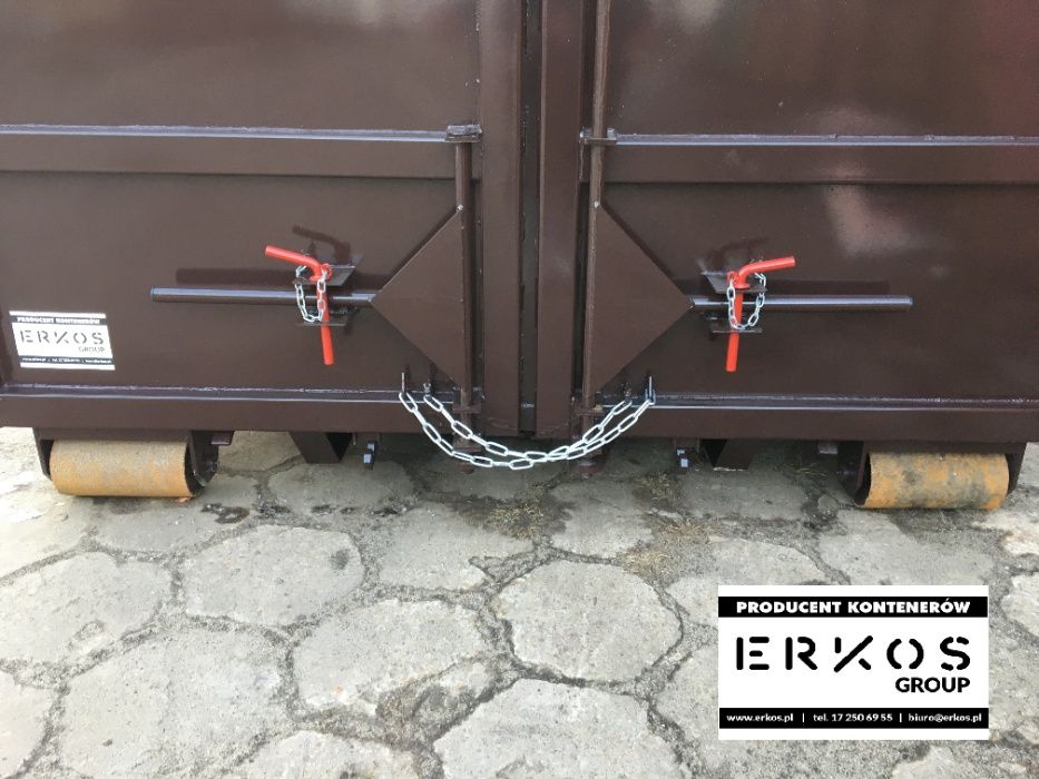 Kontener Hakowy KP 33 36 40 Do Złom Recykling Odpady PRODUCENT