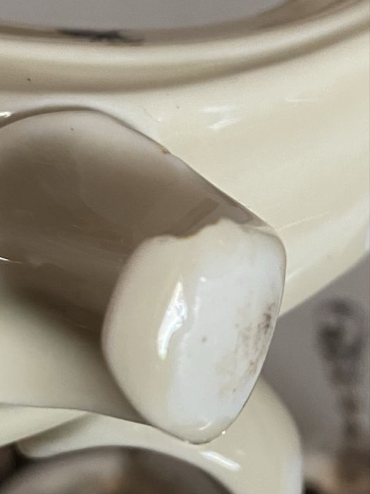 Przedwojenny Ćmielów wazon róg obfitości