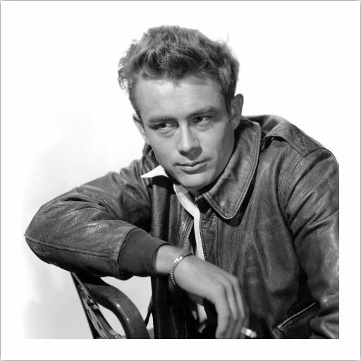 Foto Poster James Dean Papel fotográfico Premium Brilhante