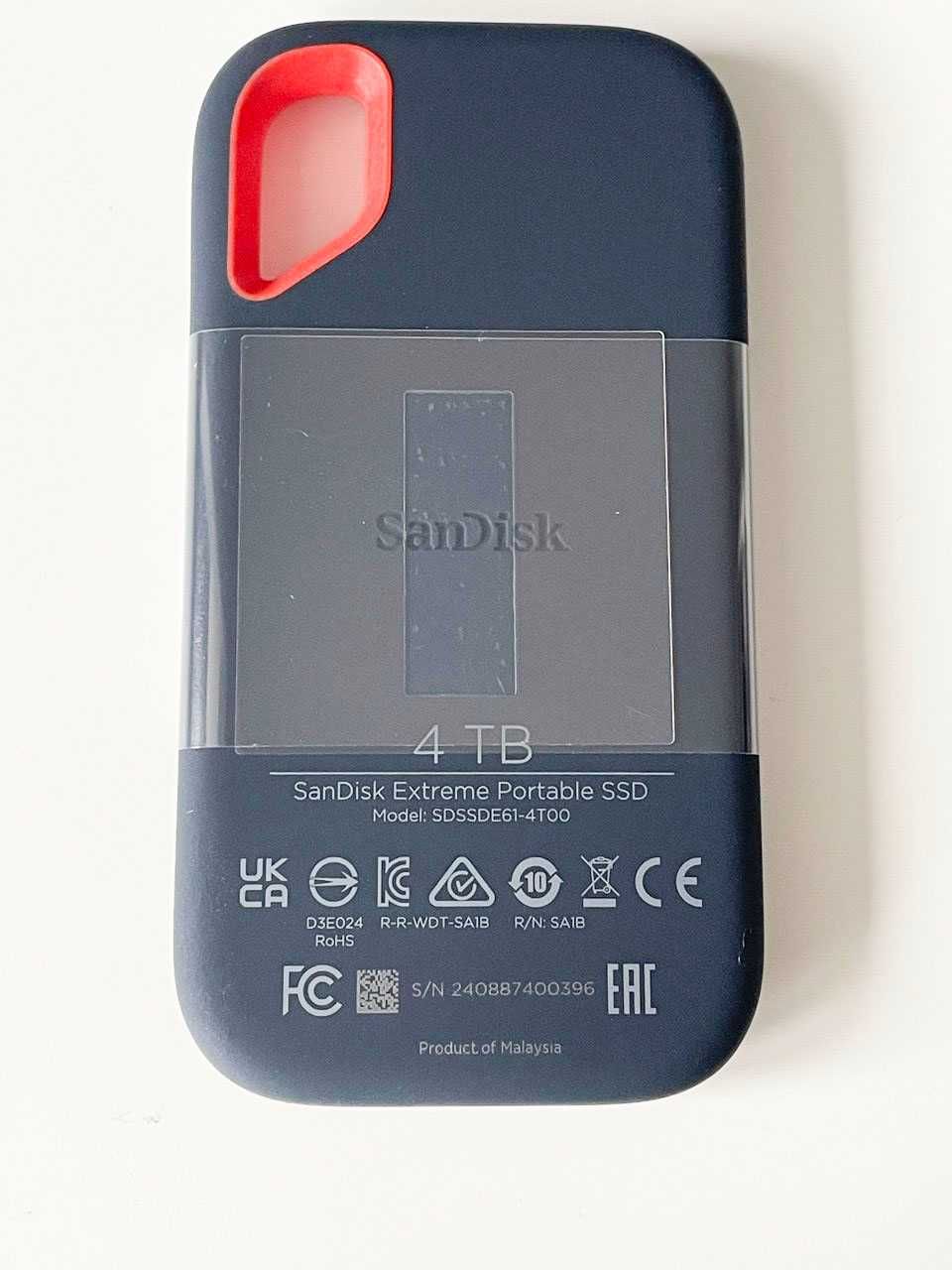 Внешний SSD диск SanDisk Extreme Portable v2 4tb usb 3.2