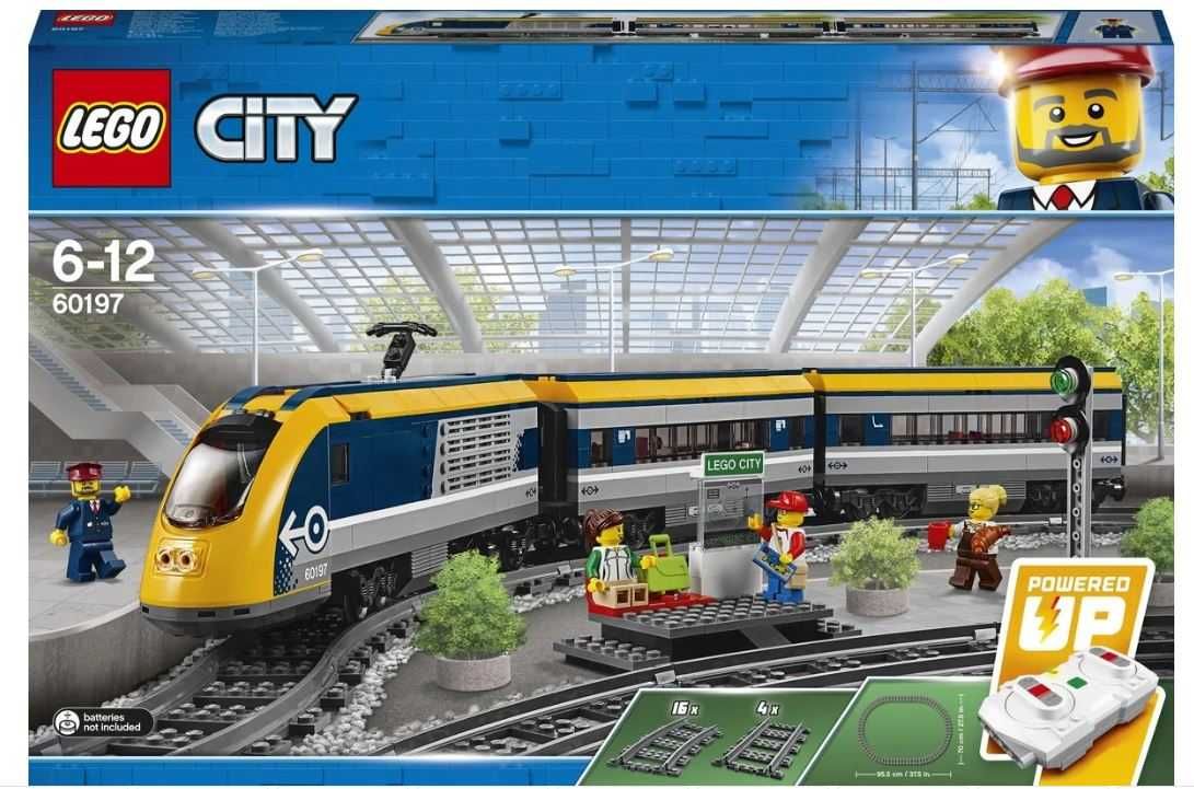 LEGO CITY 60197 pociag pasazerski nowy z plomnami nierozpakowany