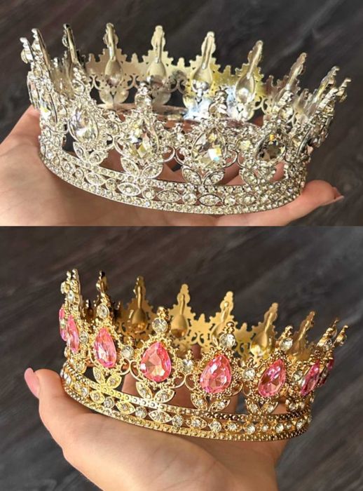 Корона для торту велика прикраса декор діадема