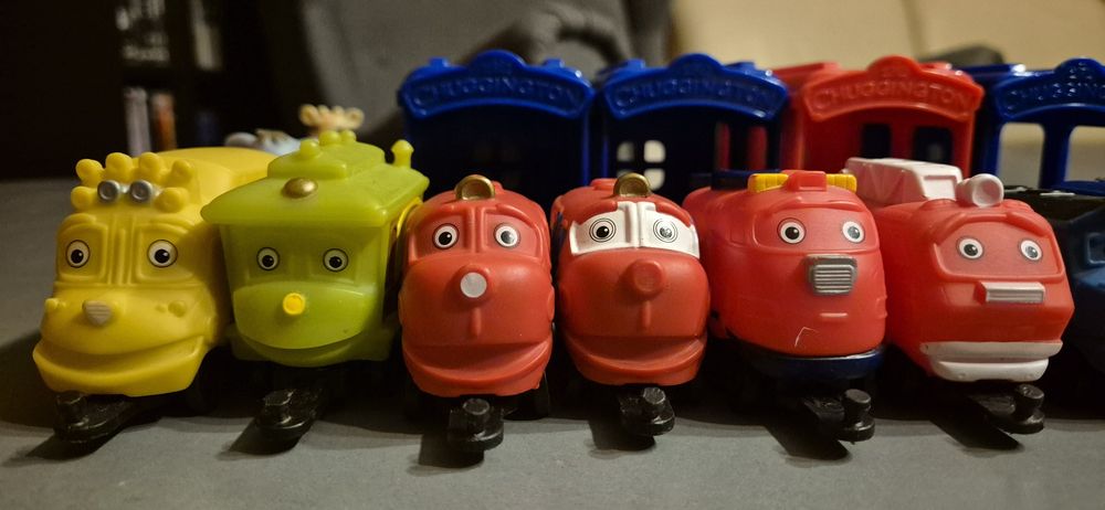 Stacyjkowo Lokomotywy zestaw 12 szt