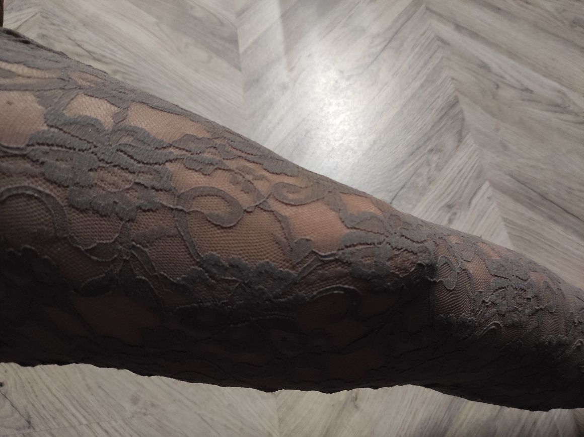 Legginsy koronkowe Calzedonia