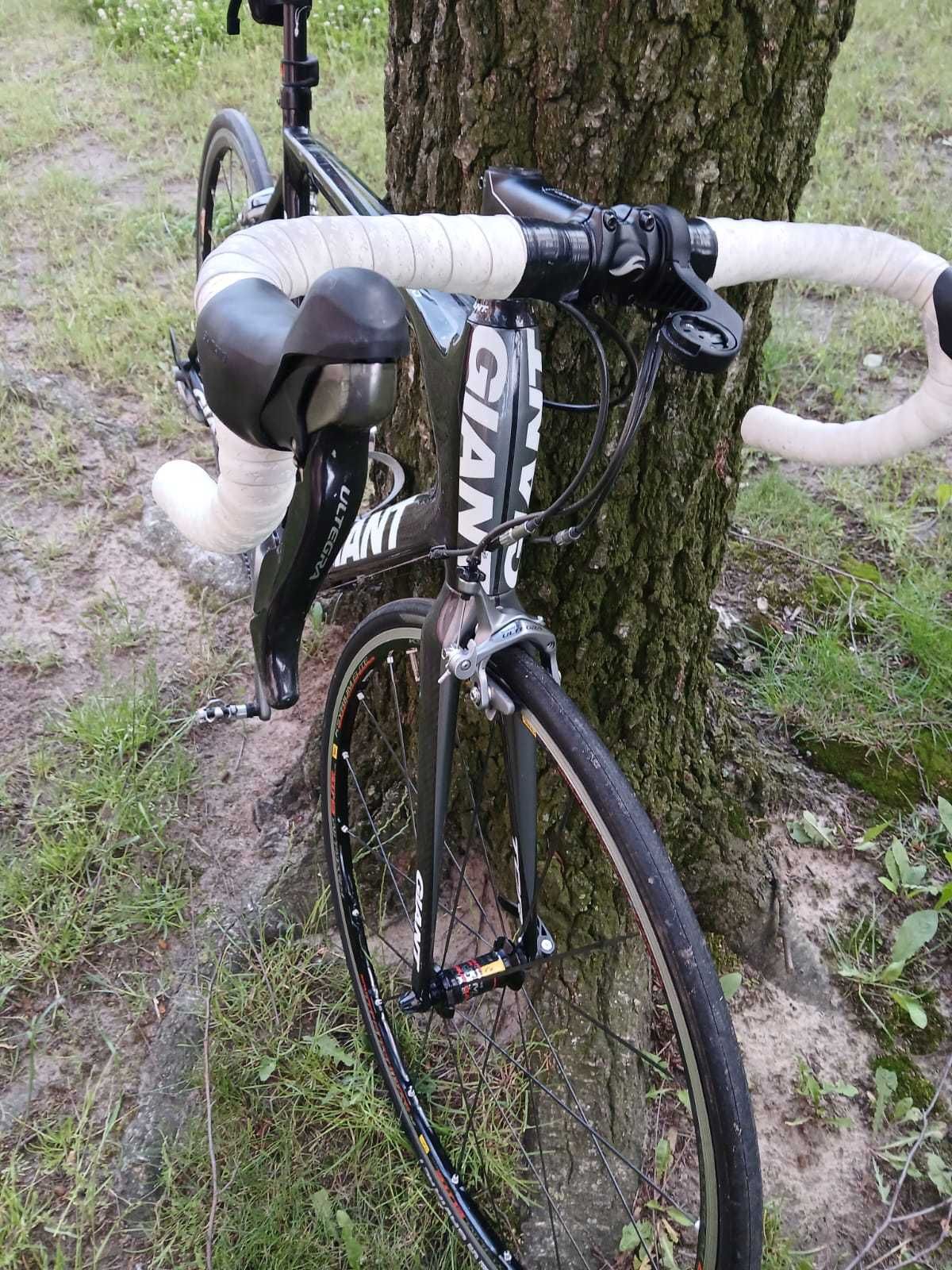 Giant TCR szosowy, karbon, Shimano Ultegra, rozmiar L (duży)
