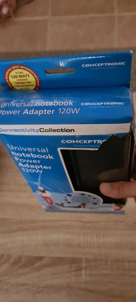 Universal notebook power adapter 120w