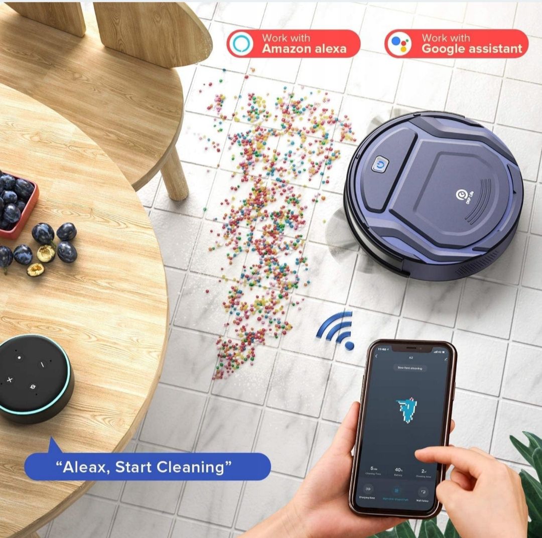 Robot lefant powystawowy wi-fi aplikacja