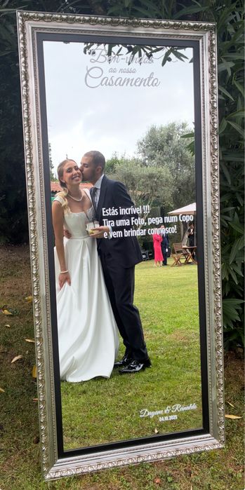 Espelho selfie - para fotos em eventos