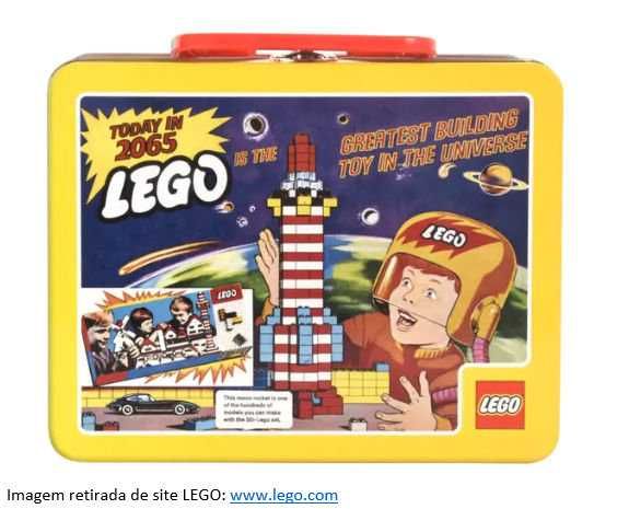 Lancheira Retro 1965 LEGO - NOVO - Portes Gratis