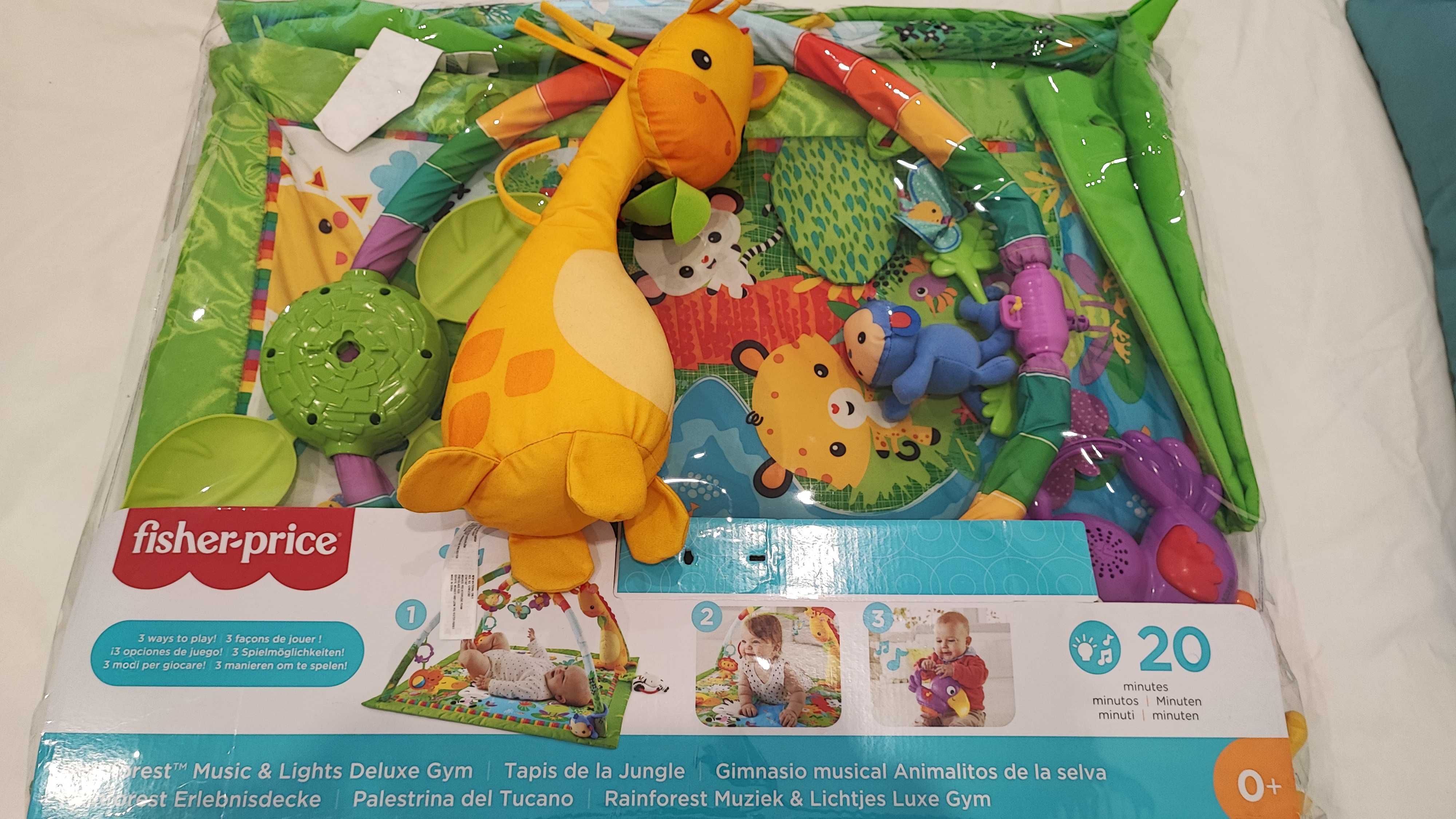 Tapete de Atividades FISHER PRICE Rainforest Music & Lights Deluxe