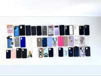 Zestaw 45szt. Etui Apple i Samsung iPhone Galaxy Fold Flip Case plecki
