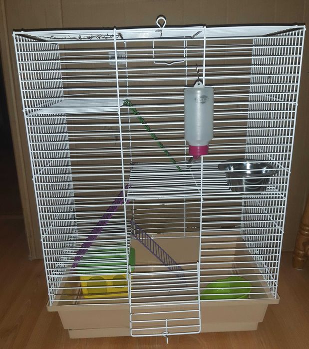 Клітка для гризунів 3-ьох ярусна