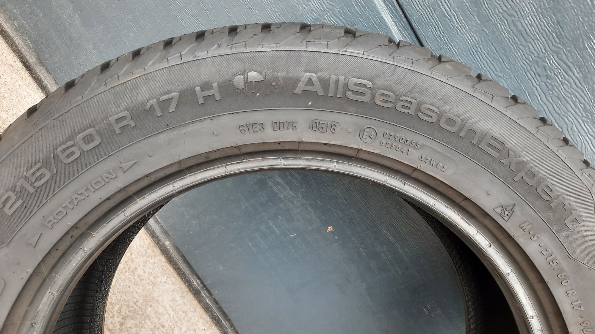 Uniroyal 215/60 R17 AllSeason Expert 2018 wielosezonowe