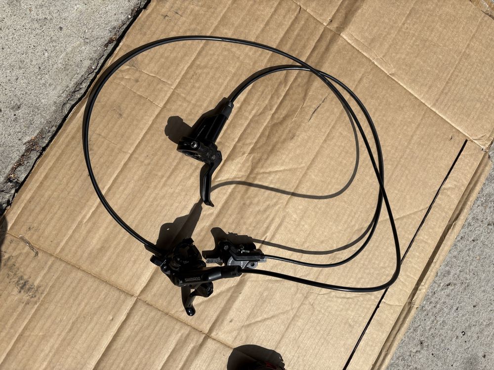 Hamulce Komplet Shimano Deore M506 po serwisie sprawne przód tył