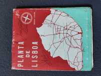 Mapa antigo Lisboa colecção