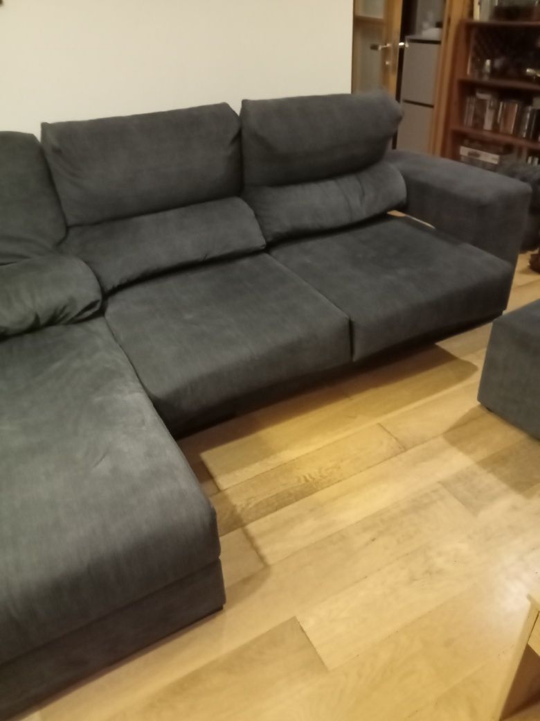Sofá com chaise longue