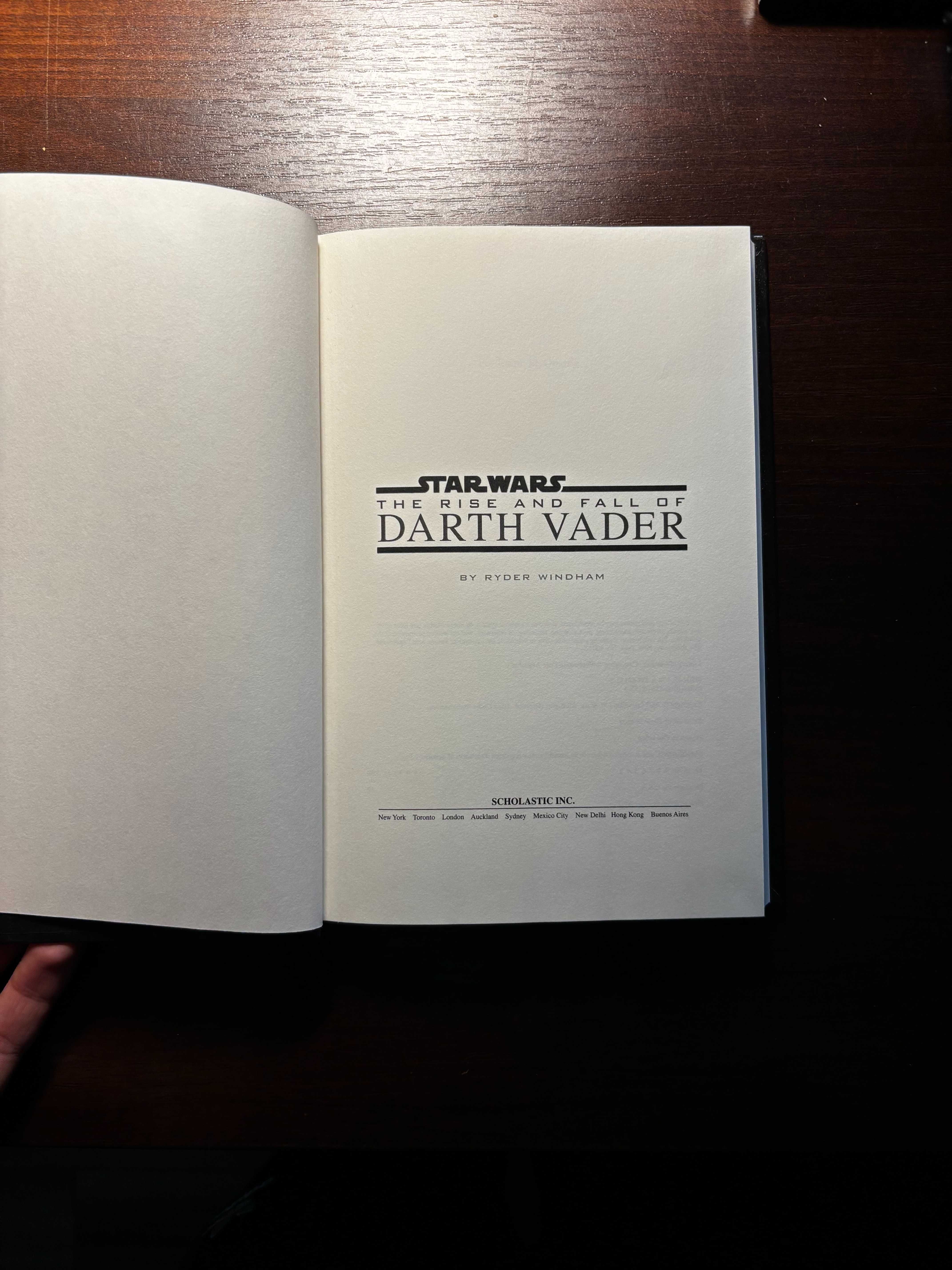 Star Wars: The Rise and Fall of Darth Vader - Ryder Windham