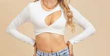 Blusa crop branca