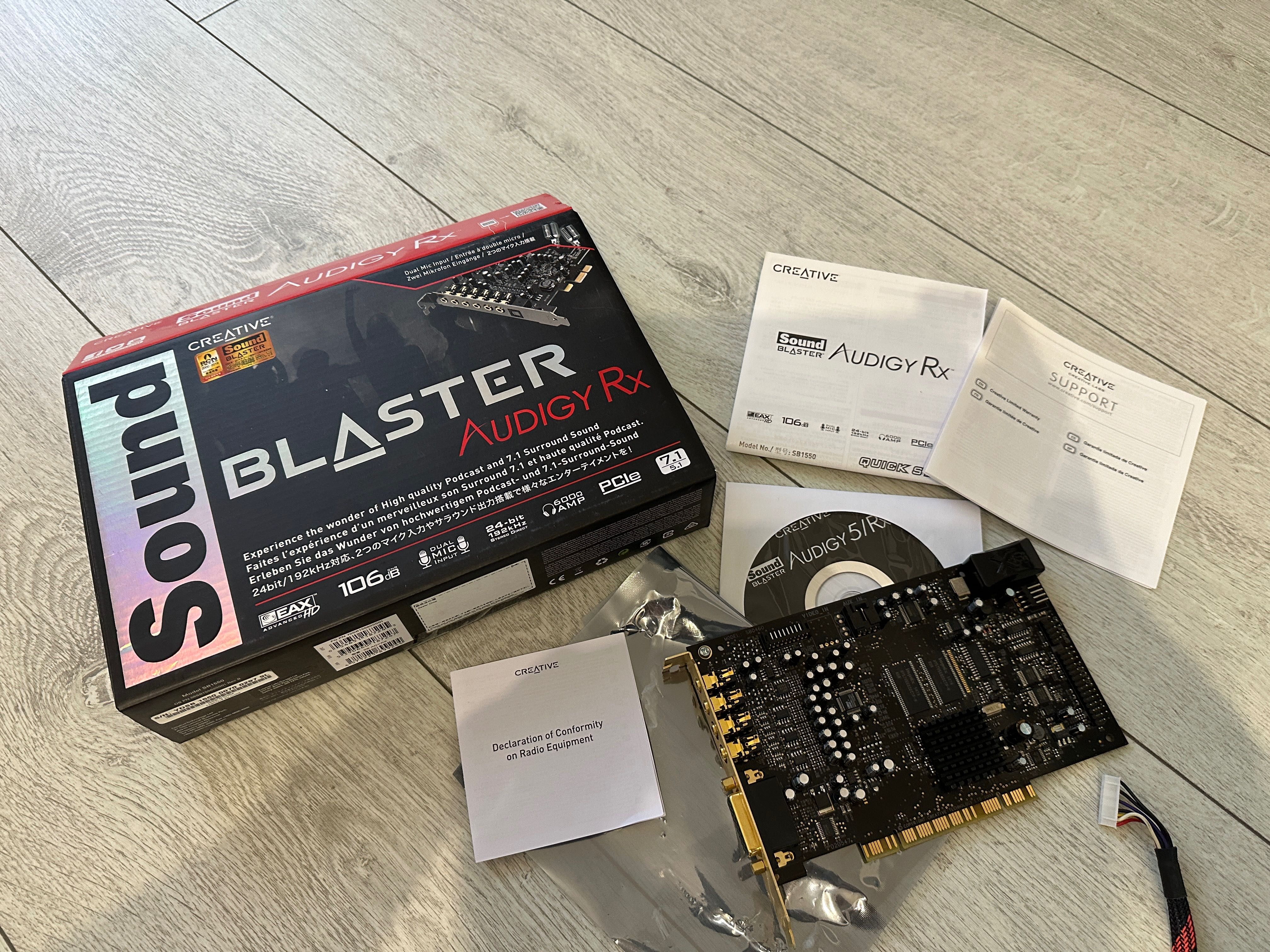 Sound Blaster Creative  x-fi Fatal1ty GamerPro SB0460 64M 7.1 PCI