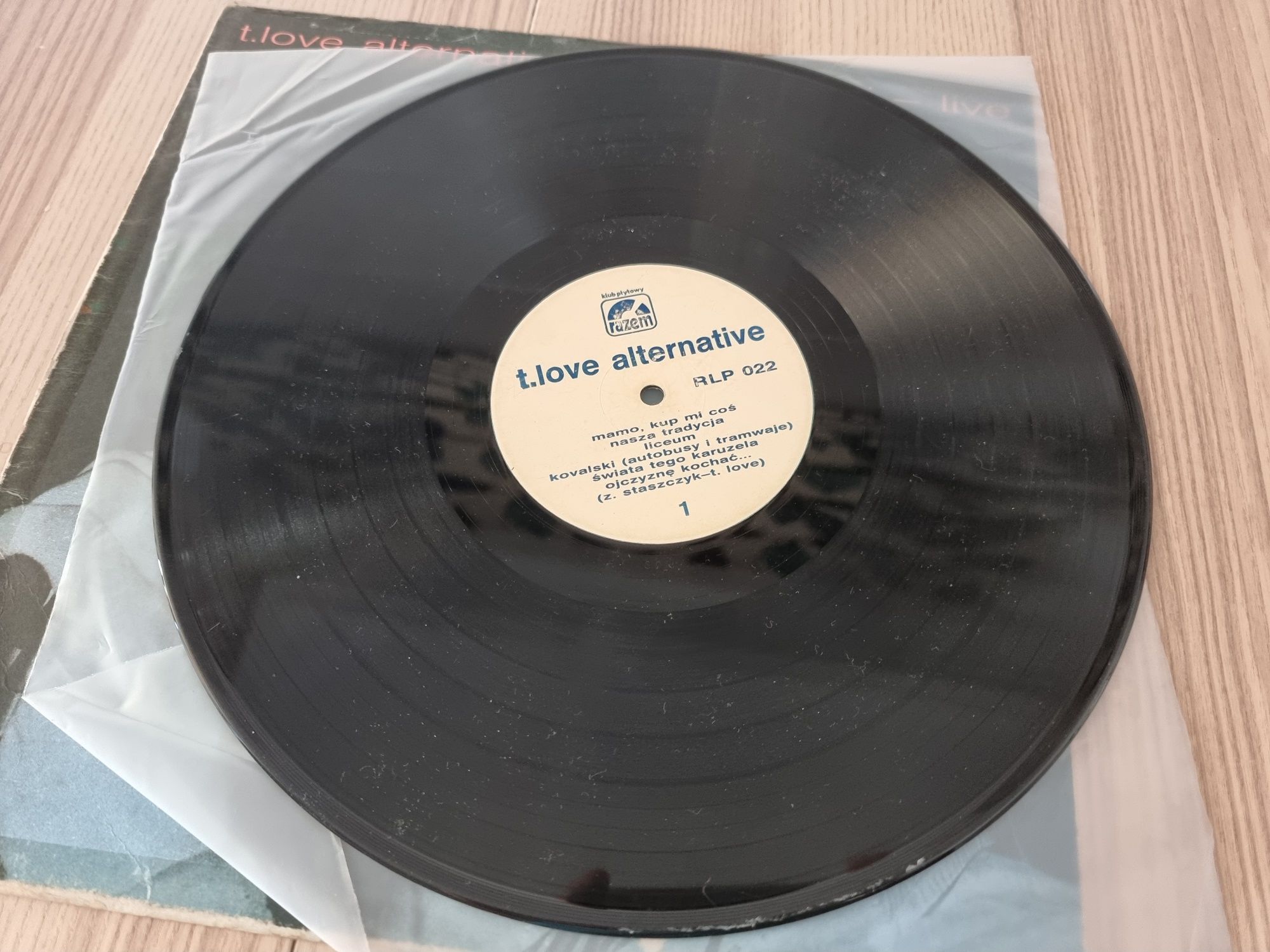 T.Love Alternative - Miejscowi LIVE # LP # Vinyl # Winyl # 1988 rok