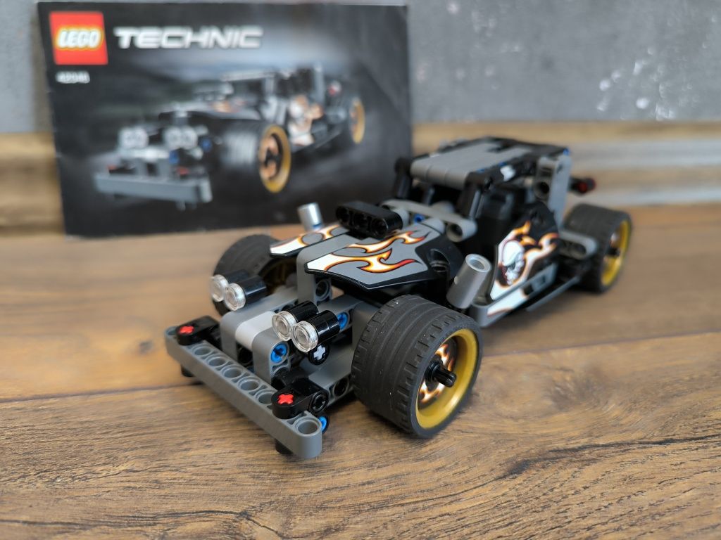 LEGO Technic 42046 в идеальном состоянии, инструкция