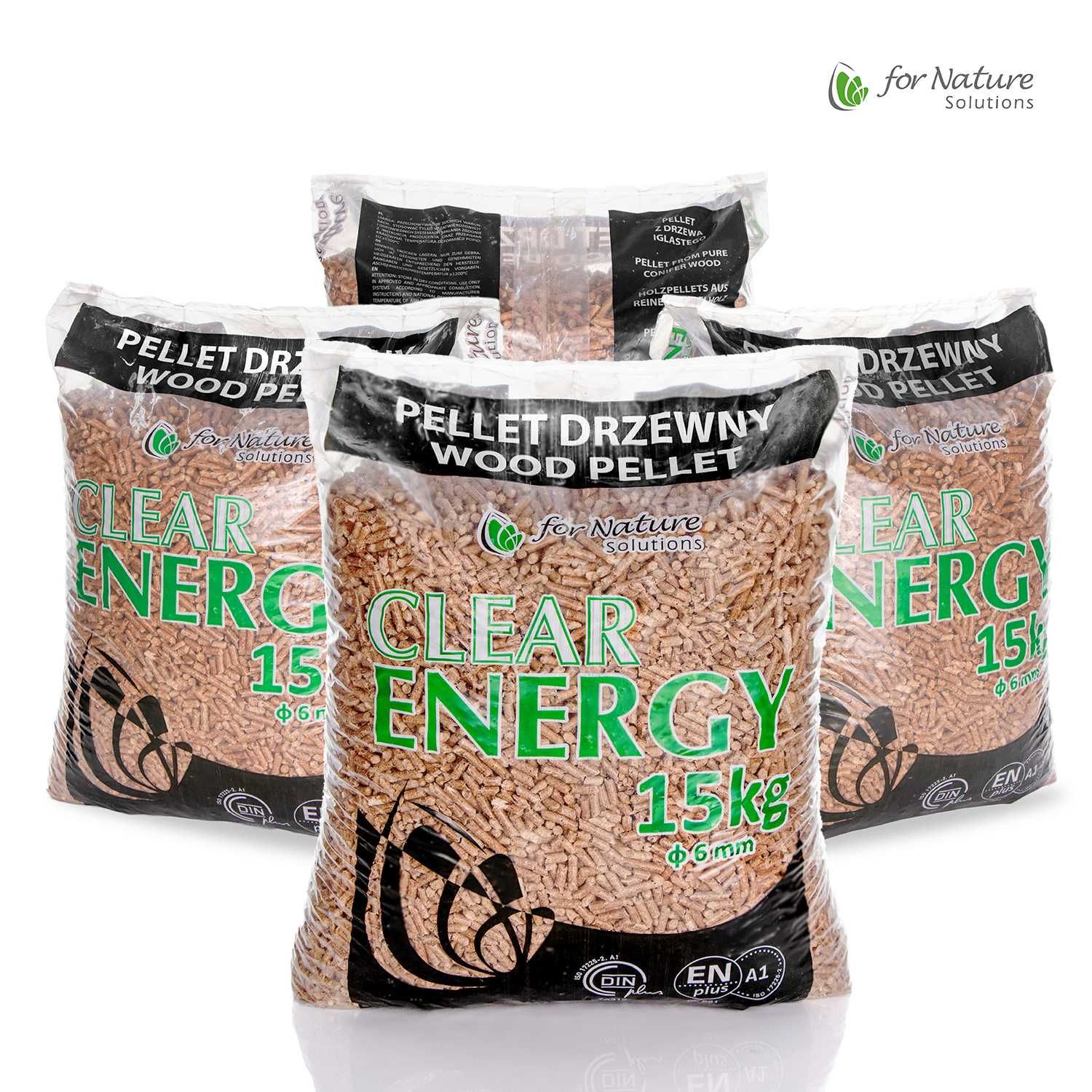 Pellet Pelet Drzewny Clear Energy A1 | Certyfikowany Polski