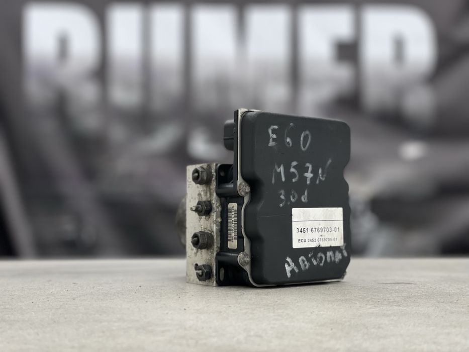 Блок ABS BMW E60 M57N Автомат АБС Е61 М57Н Дорест БМВ Е60 Шрот