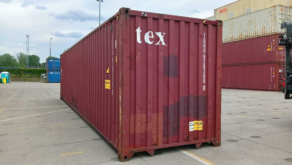 UŻYWANY Kontener morski 12 metrowy / 40HC CW / PZ