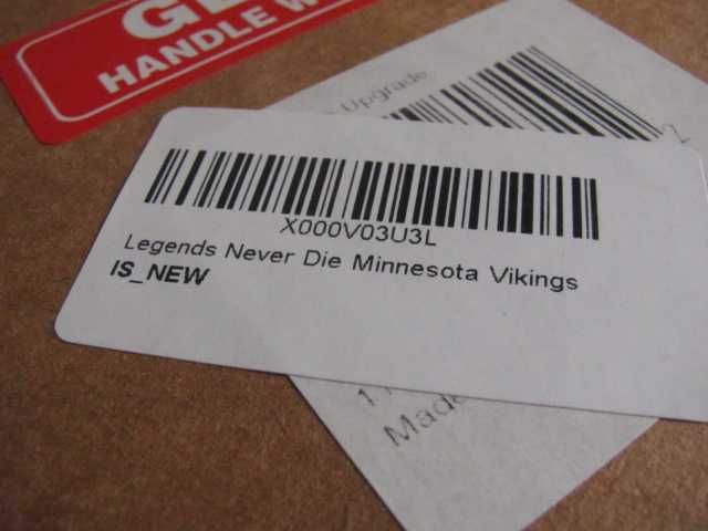 Zdjęcia Kolaż  Certyfikowany  MINNESOTA VIKINGS - UNIKAT USA.