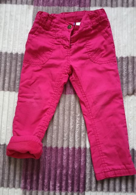 Теплі штани Лупілу на флісі на дівчинку 2 роки