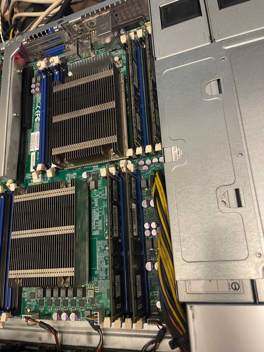 Сервер Server 1U Supermicro 6017R-WRF X9DRW-iF E5-2640  32Gb