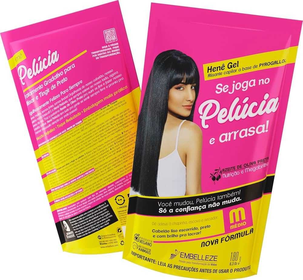 Henê Pelúcia Médio Pouch 180G