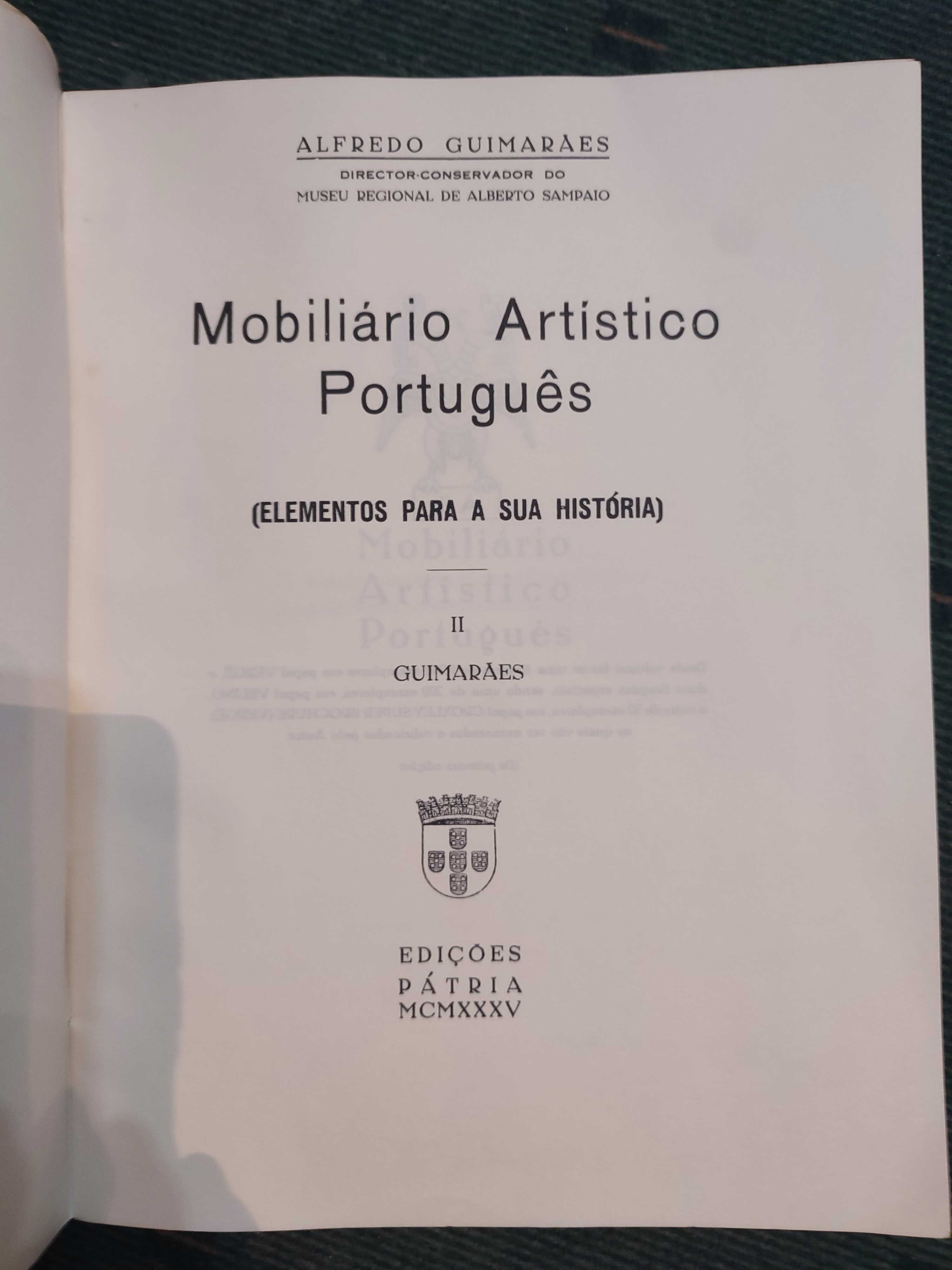 Mobiliário Artistico Português - Alfredo Guimarães