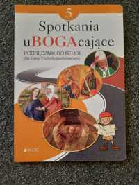 Spotkania ubogacające podręcznik do religii klasa 5